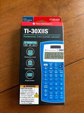 Texas Instruments TI-30XIIS Scientific Calculator SAT AP ACT permitted